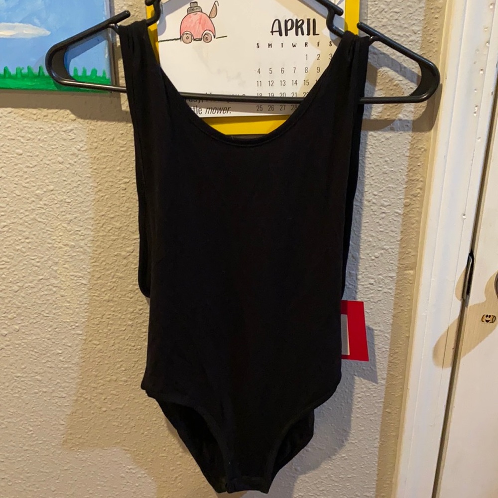 Boohoo black body suit